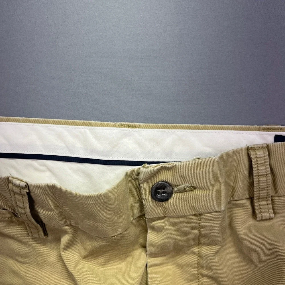 Polo Ralph Lauren Stretch Classic Fit Chino Pants‎ Khaki Beige Mens 35x30